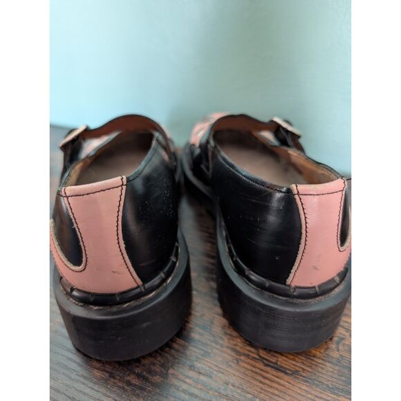 Vintage Tredair Dr Martens "Kitty" Mary Jane shoes in Black and Pink, Size 37 - Picture 4 of 9